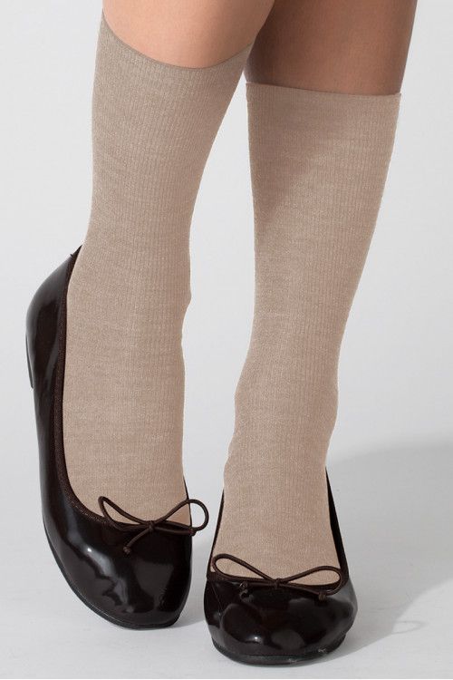 Mi-chaussettes mixte sans élastique - 1 2