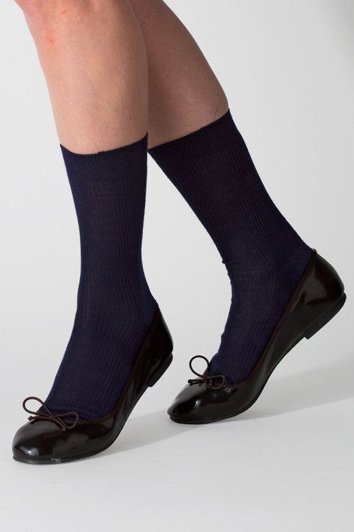 Mi-chaussettes fines mixte - 1 2