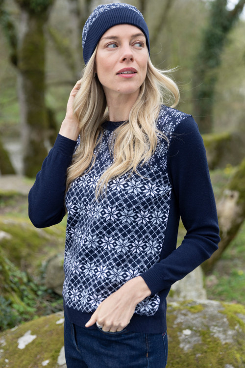 Pull laine mérinos 2 B Solfin Fabriqué en France 2