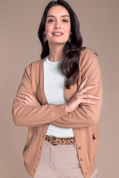 Gilet cachemire 13 B Solfin Fabriqué en France 2