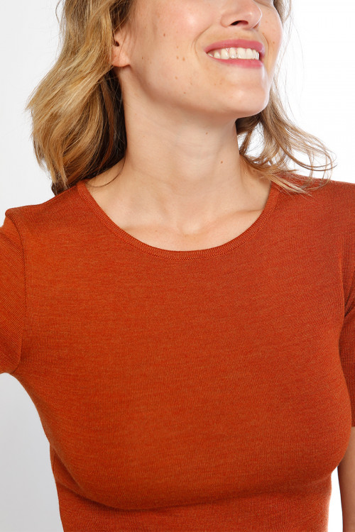 T-shirt en laine mérinos 1 B Solfin Fabriqué en France 2