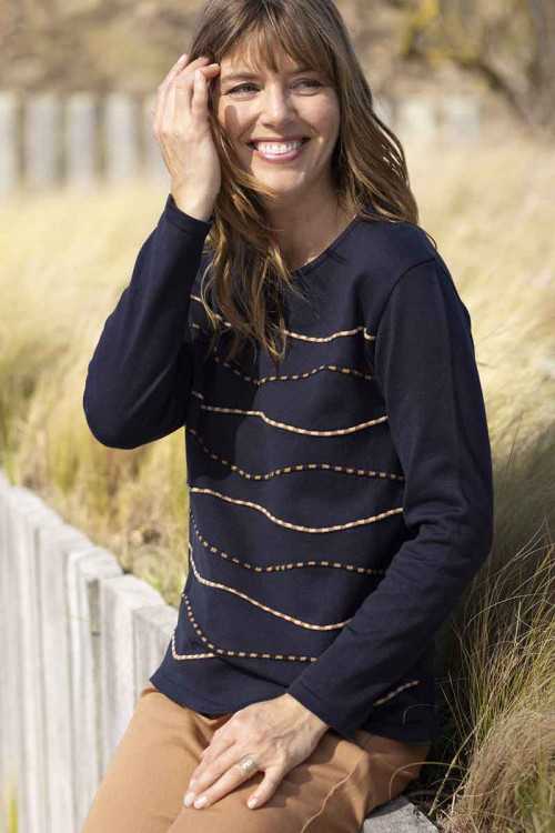 Pull en coton made in France 1 B Solfin Fabriqué en France 2