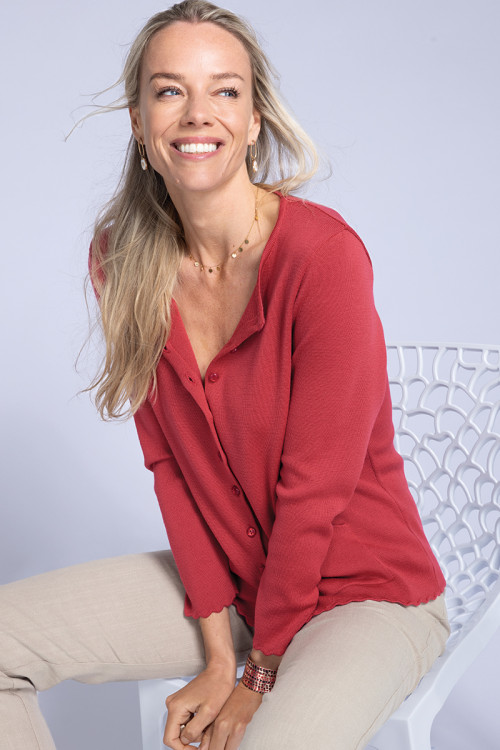 Cardigan en laine 62 B Solfin Fabriqué en France 2