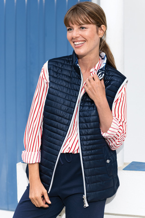Doudoune réversible en polyester 1 B Solfin Fabriqué en France