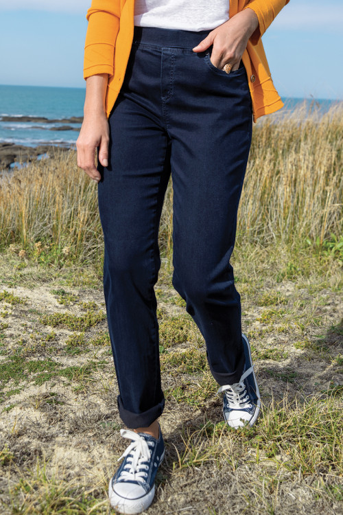 Jegging allure jean en coton 1 B Solfin Fabriqué en France 2