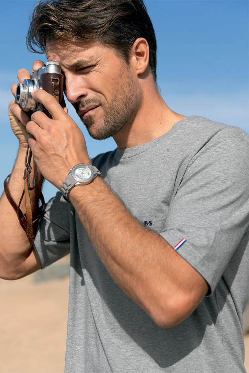 Tee-shirt coton bio 1 B Solfin Fabriqué en France 2