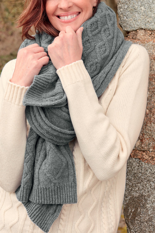 Etole en laine irlandaise 1 B Solfin Fabriqué en France