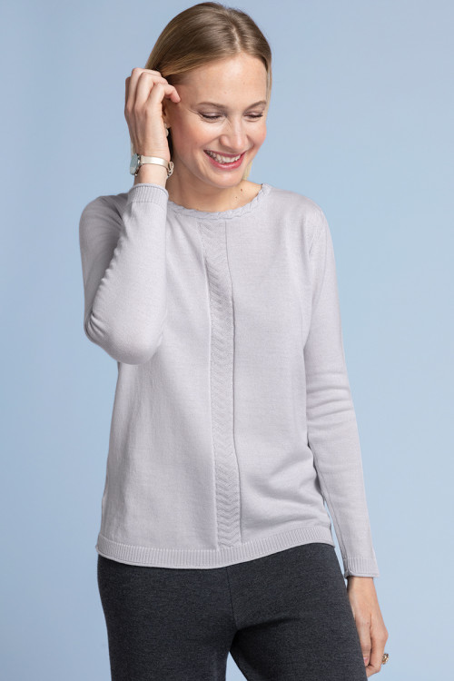 Pull en laine mérinos 1 B Solfin Fabriqué en France 2