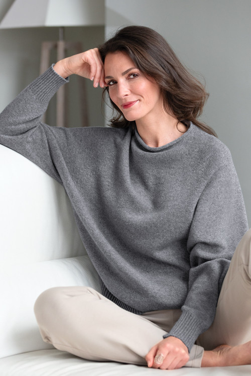 Pull cachemire 1 B Solfin Fabriqué en France 2