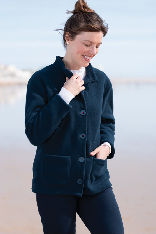 Veste polaire en polyester 1 B Solfin Fabriqué en France 2