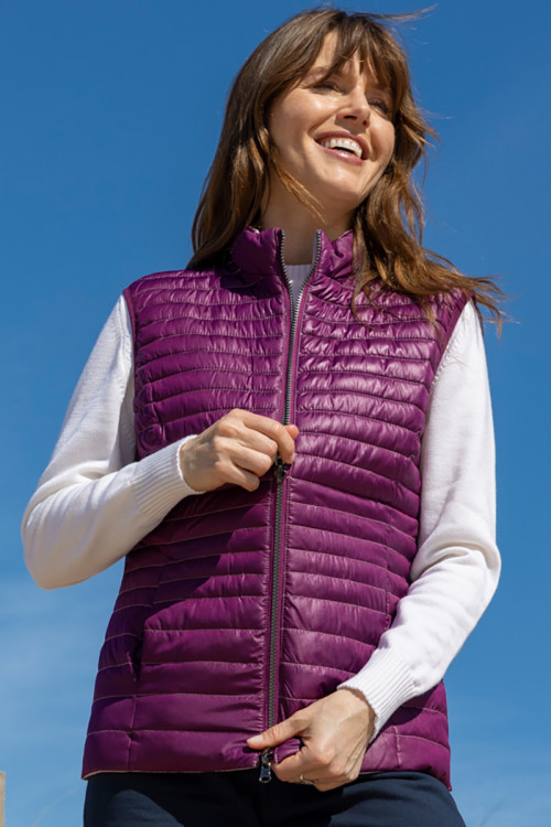 Doudoune sans manches réversible 1 B Solfin Fabriqué en France 2